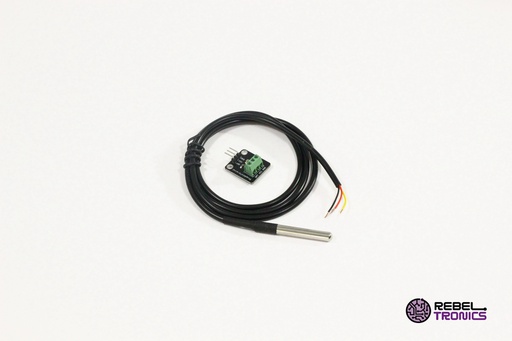Sensor de Temperatura tipo sonda DS18B20 100cm cable